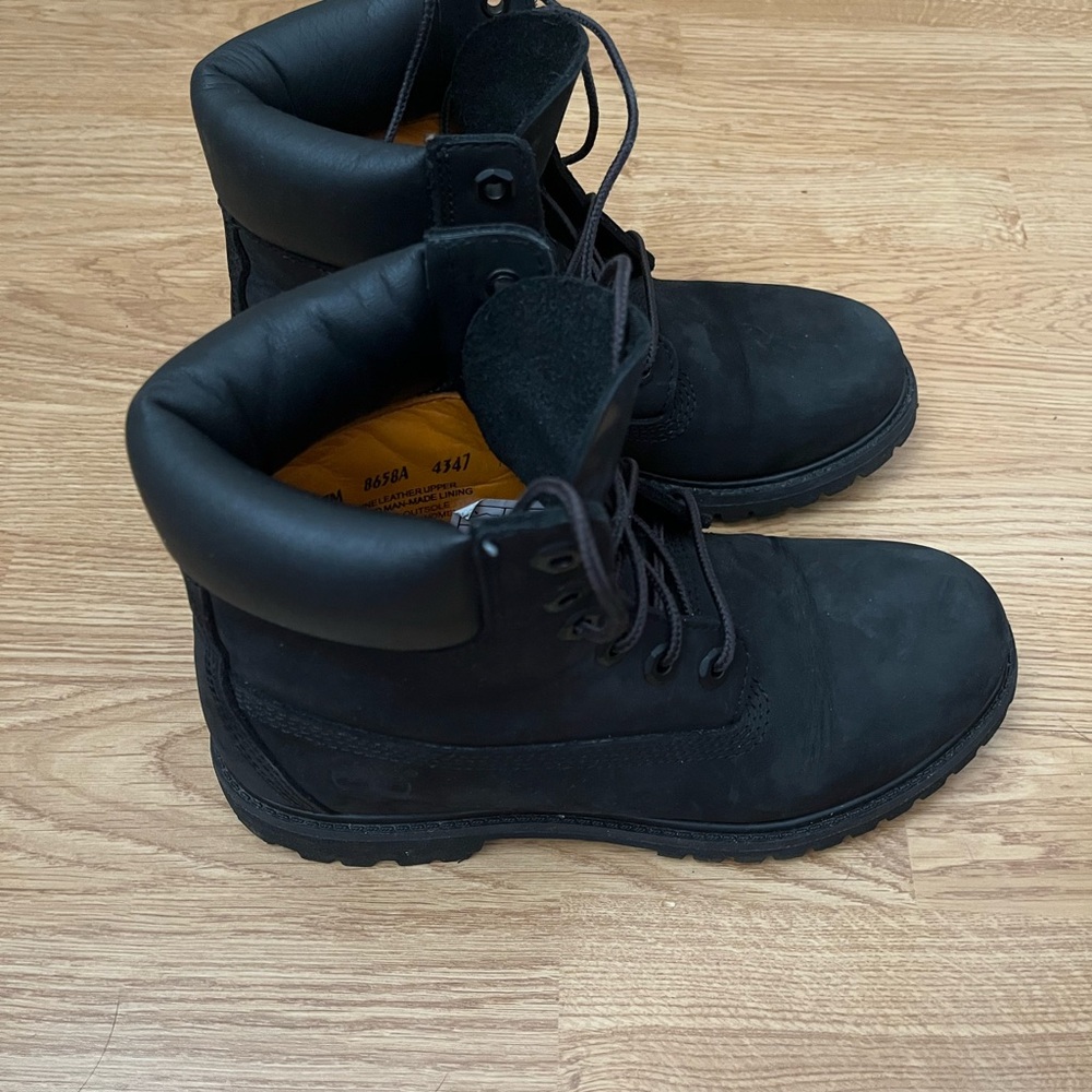 Women’s Timberland 6 inch Black Waterproof Boots